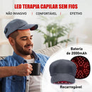 CAPILUS GO™ Boné de LED Terapia Capilar - Bateria Integrada
