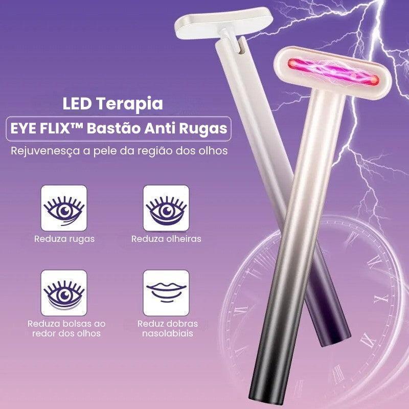 EYE FLIX™ Bastão de LED Terapia Facial Anti Rugas - VitaLux