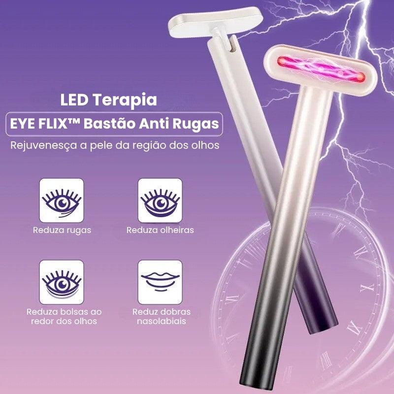 EYE FLIX™ Bastão de LED Terapia Facial Anti Rugas - VitaLux